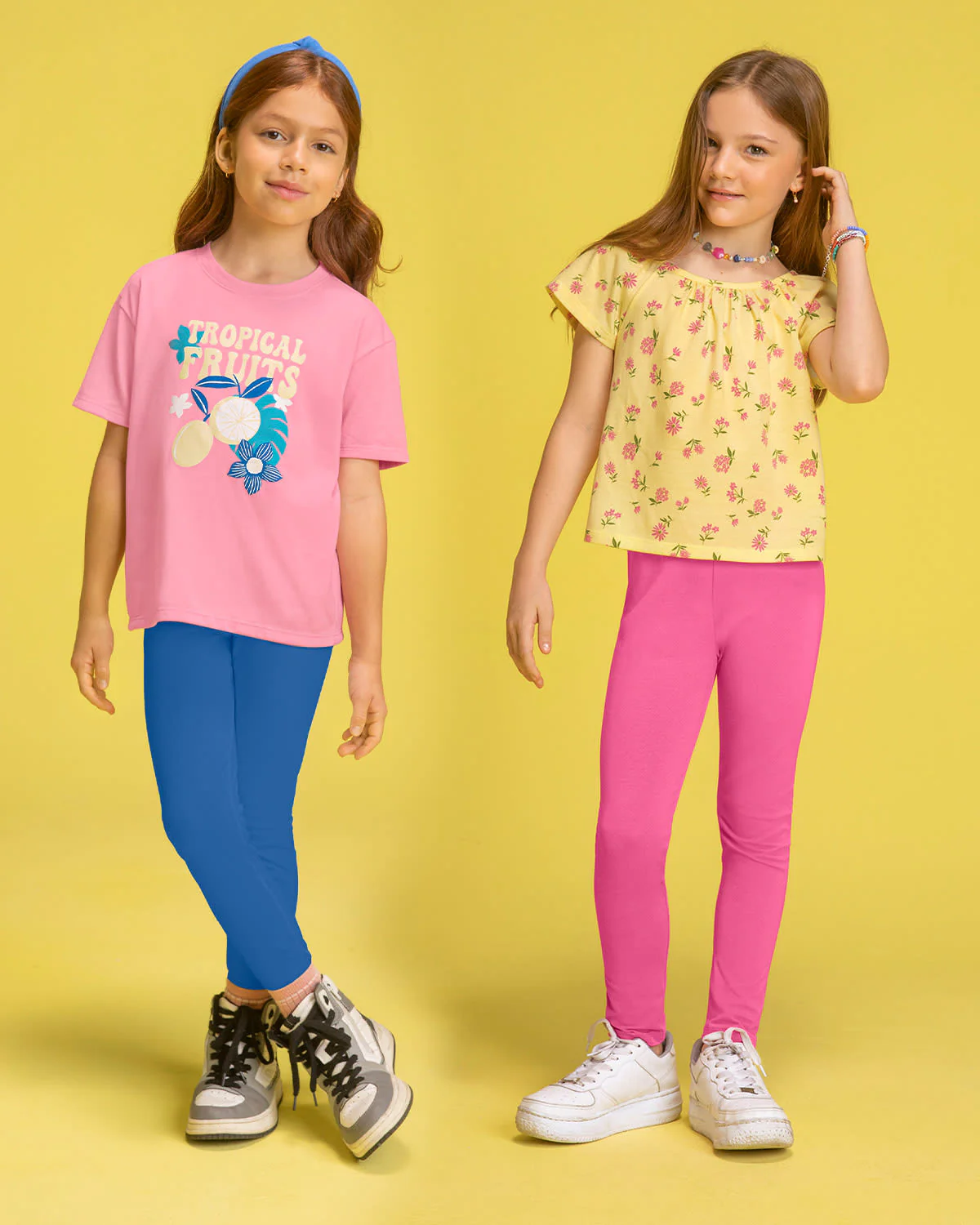 Paquete x 2 leggings para niña - Imagen 2