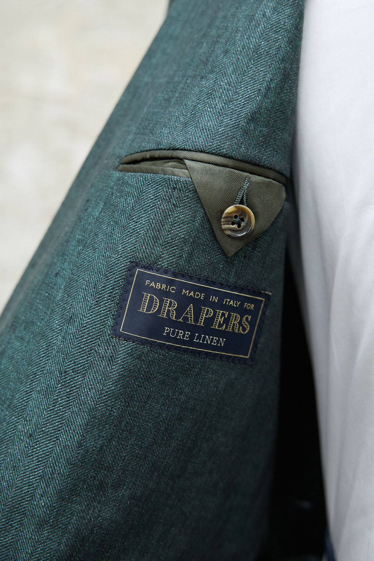 Traje MTM 2 Piezas Drapers 280g Espiga Verde - Imagen 9